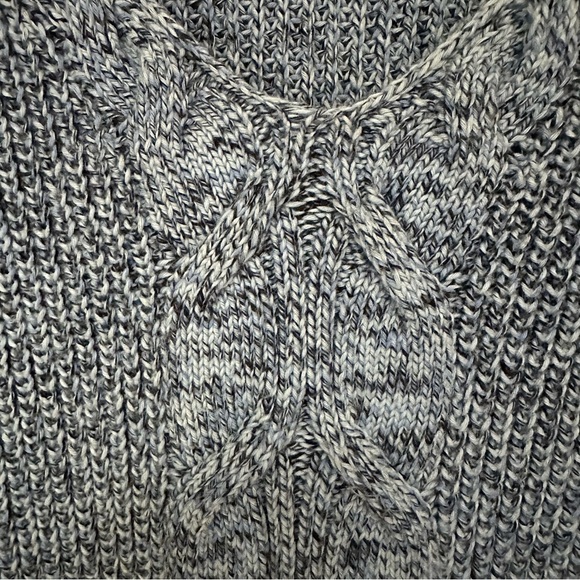 Talbots Health Blue Long Sleeve Sweater, Zipper Sides, Medium - Picture 8 of 8